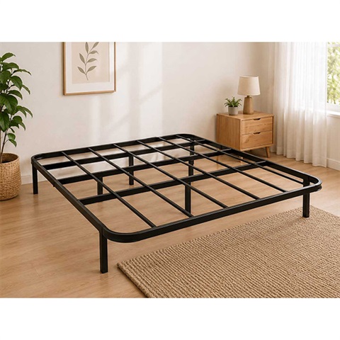 کفی تخت فلزی پایه دار ساده base100